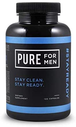 Pure for Men - The Original Vegan Cleanliness Fiber Supplement - Proven Proprietary Formula with Aloe