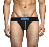 BSHETR Mens Jockstrap Athletic Low Rise Supporters