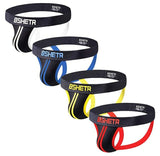 BSHETR Mens Jockstrap Athletic Low Rise Supporters