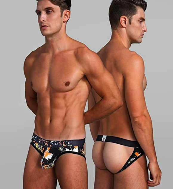 Arjen Kroos Men's Sexy Jockstrap Underwear Printed
