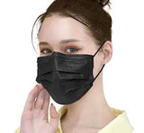 (Black) Disposable Face Masks